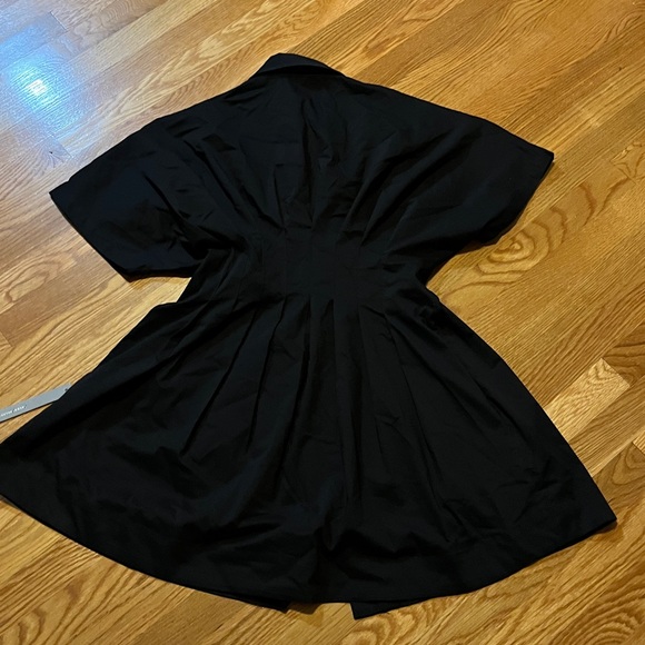 Anthropologie x Exquise The Tobie Button-Front Pleated Shirt Dress Mini Sz M NWT - Picture 13 of 13